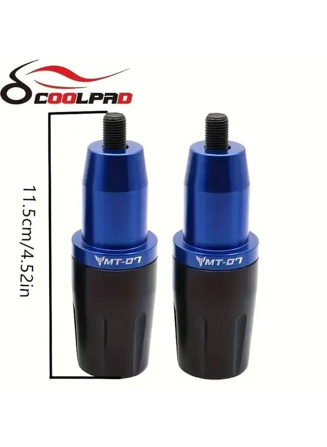 Blue Frame Sliders Engine Crash Protection Guard For Yamaha MT07 2014 2023 - Image 2